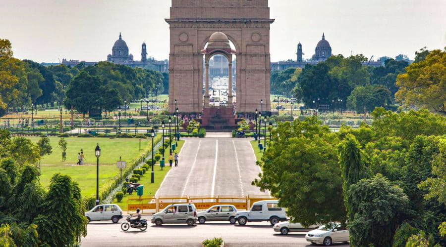 Die gefragtesten Mietwagenangebote am Flughafen Neu-Delhi